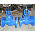 DIN PN16 Flanged Bellow Seal Globe Valve